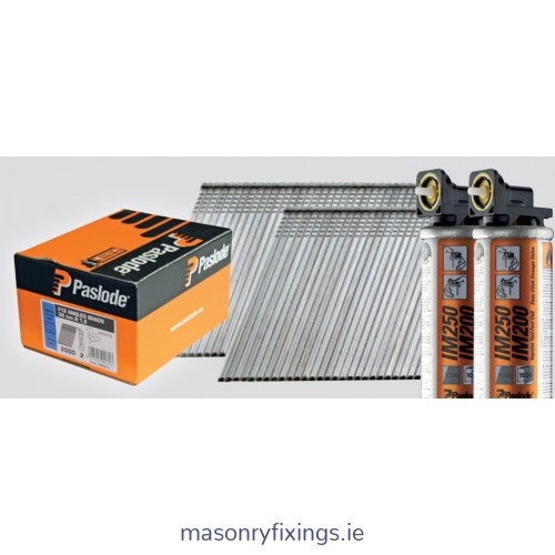 63mm F16 Electo Galvanised Angled Brad Fuel Pack  BOX 2 Fuel Cells and 2000 Brads